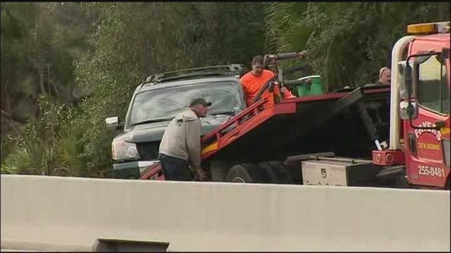 A man is dead in Port Orange after driving off a bridge at Williamson Boulevard.