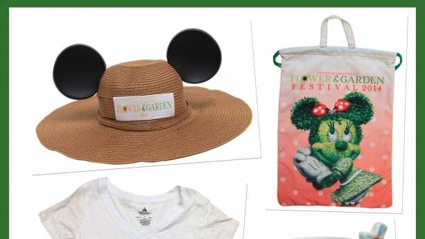 New merchandise debuting at the 2014 Epcot International Flower & Garden Festival from March 5 to May 18.