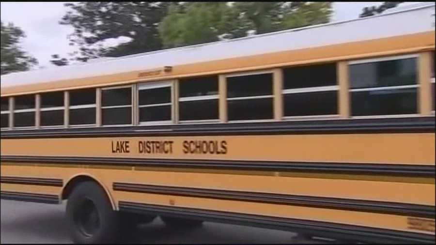 Lake County school bus