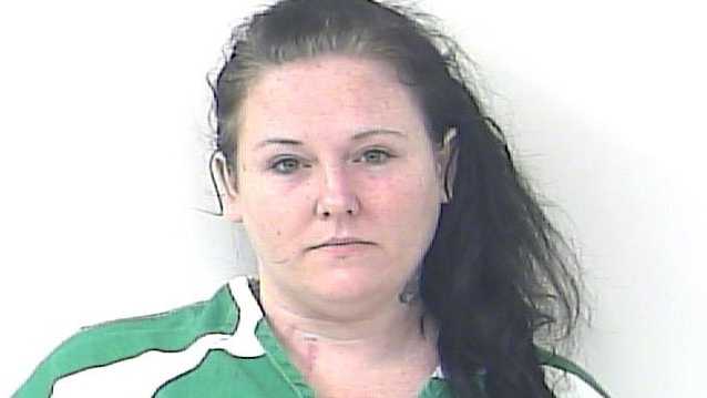 Melissa Bopp is accused of stabbing her fiancé because he wouldn't drive her to the liquor store.