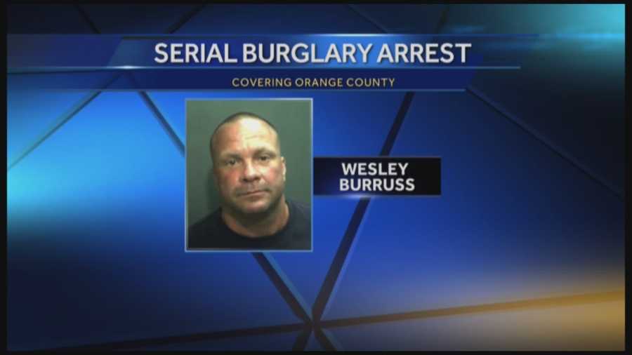 Orange County deputies arrested a man they said is responsible for more than 40 burglaries to local restaurants and stores.