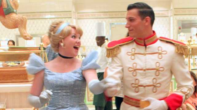 cinderella and prince charming disney world