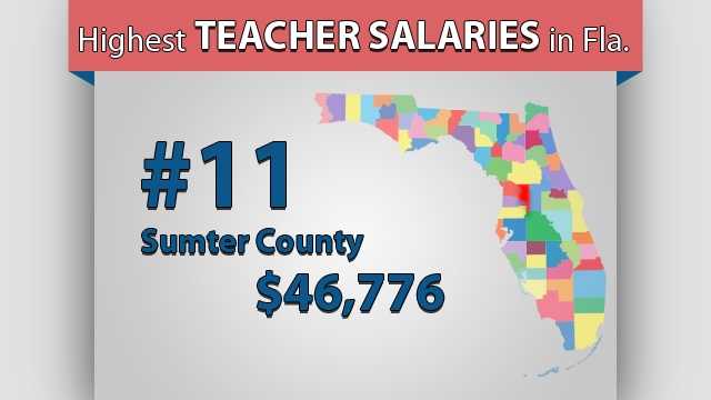 UPDATED: Florida's teacher salaries