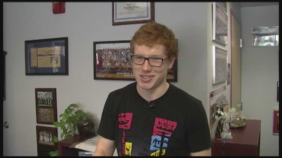 A 17-year-old student at Cocoa Beach Junior Senior High was recently awarded a $100,000 science scholarship.