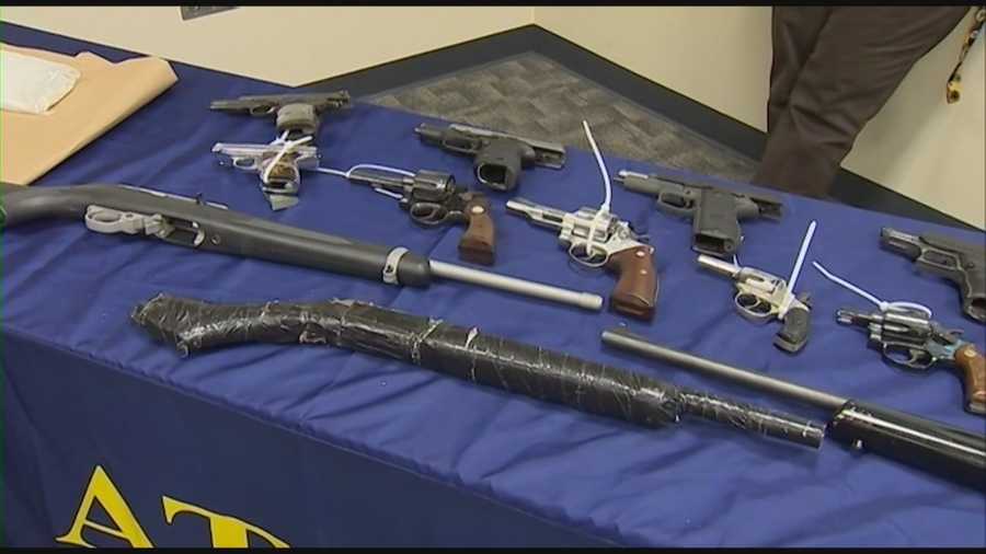 Police in Daytona Beach arrested 29 people and confiscated 44 weapons during a year-long investigation.