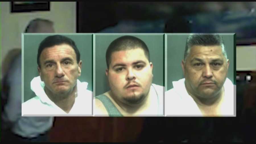 Three men, dressed like ninjas, were arrested Monday, and the arrests could give authorities a break in several similar crimes, according to the Orange County Sheriff's Office.
