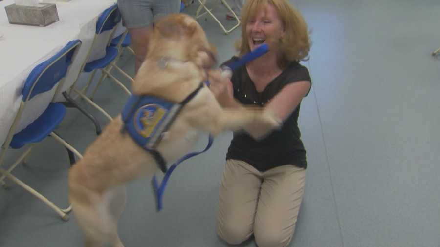 It was a special day for people and dogs in the Canine Companions program.