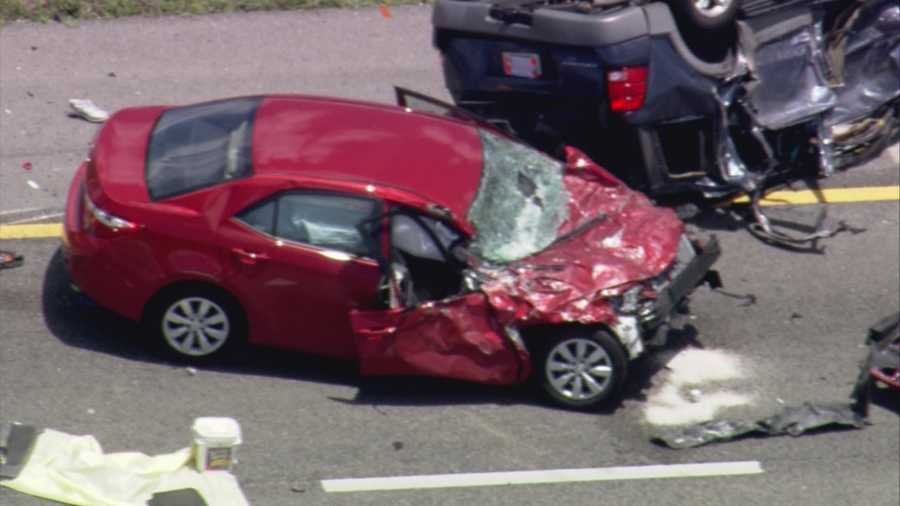 Images Fatal crash closes I4 west in Seminole County