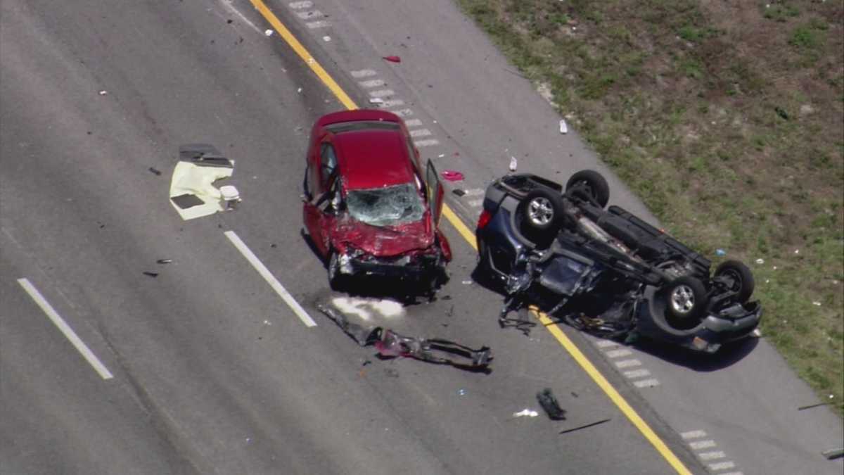 Images Fatal crash closes I4 west in Seminole County