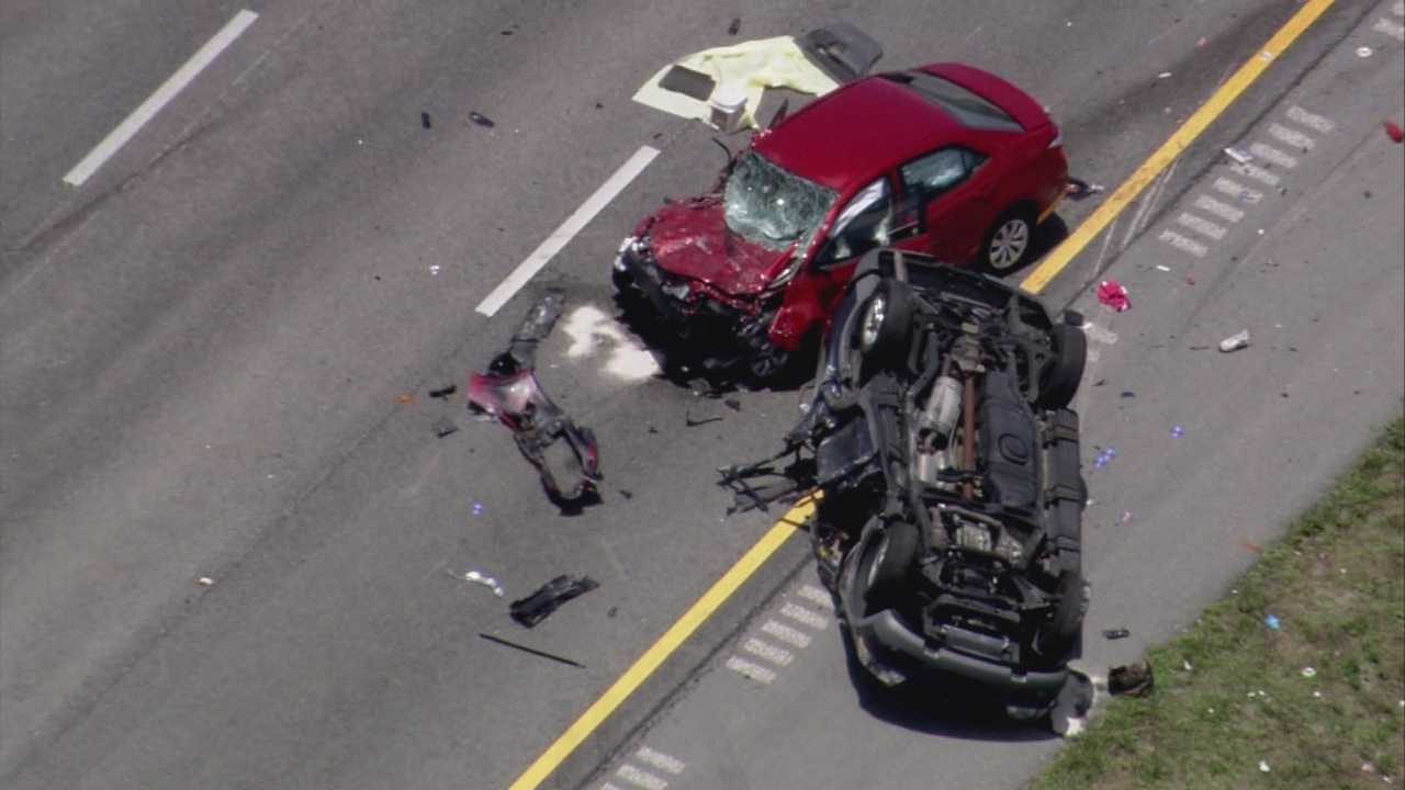 Images: Fatal Crash Closes I-4 West In Seminole County