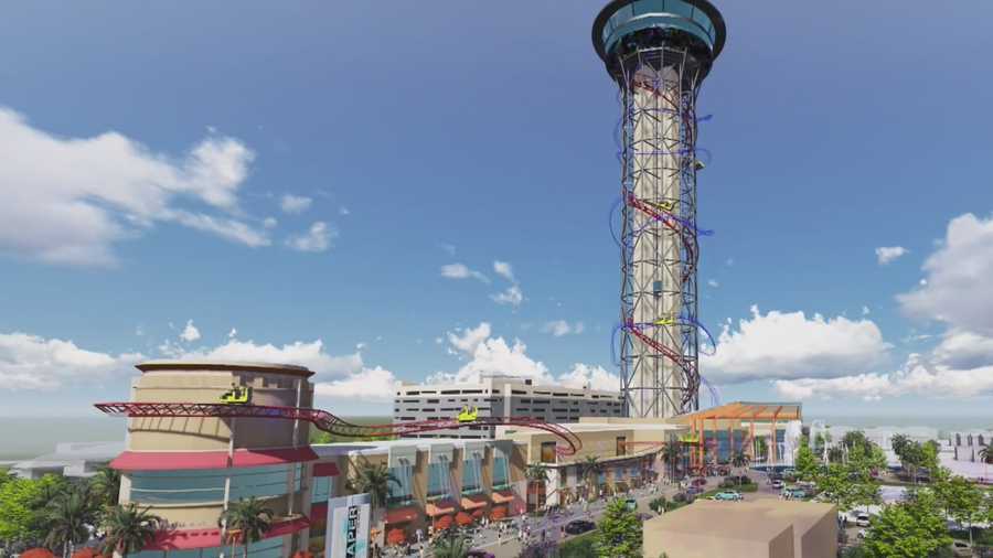 The world's tallest roller coaster, now known as the Skyscraper, is coming to Central Florida along with a whole entertainment complex named Skyplex.