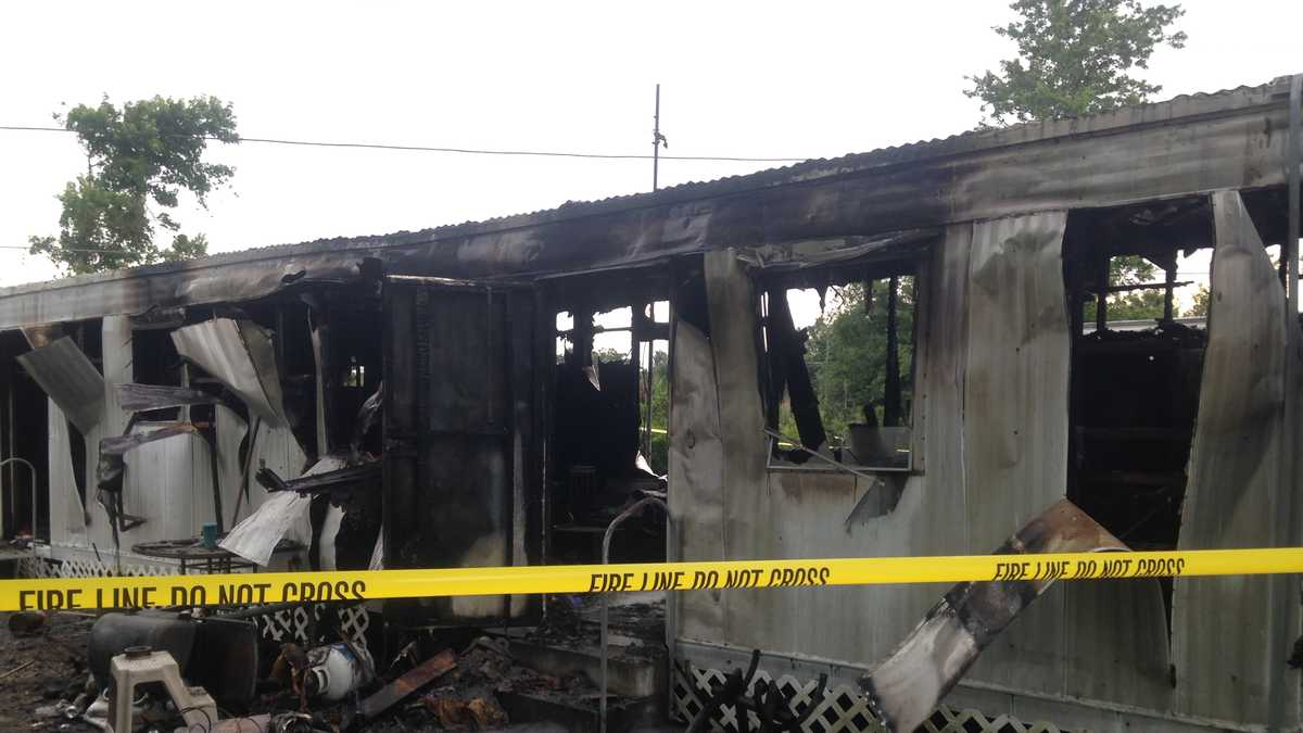 Images: Mobile home fire claims life of Orange County man