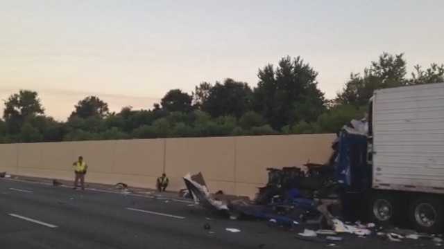 Images: 2 die in tractor-trailer crash on Turnpike