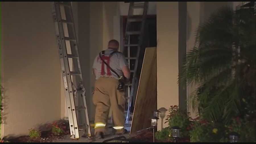 Firefighters in Seminole County are investigating if a lightning strike is to blame for a house fire.