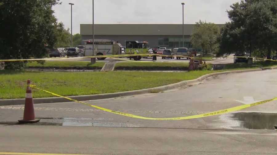A man died after crashing his truck into a retention pond at Orlando International Airport on Monday, according to the Greater Orlando Aviation Authority.