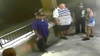 Deputies are looking for two men who beat a man over the head with baseball bats during a fight in Longwood.