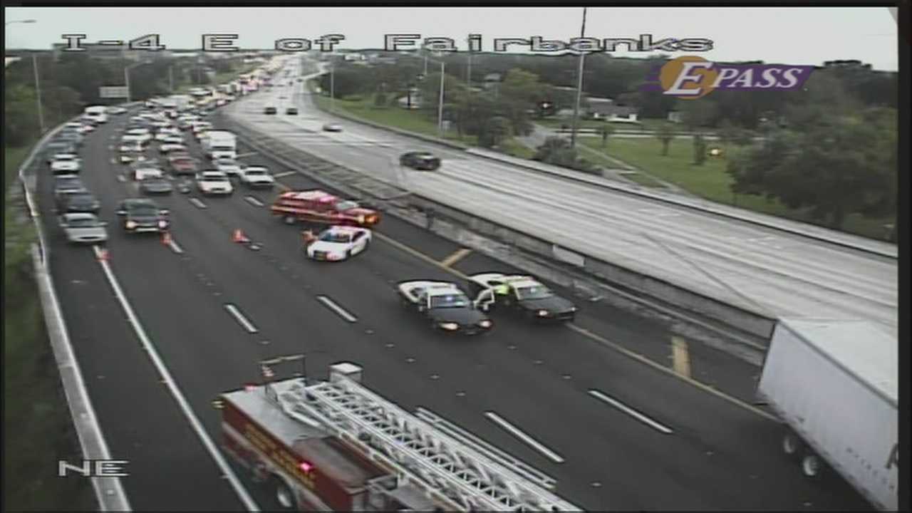 I-4 Reopens After Crash, Fuel Spill