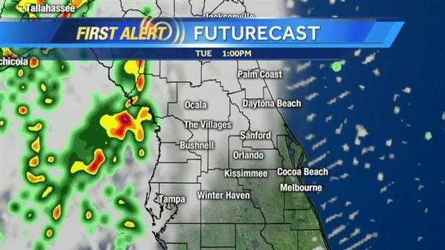 Hour-by-Hour Timeline: Severe storms pass through Central Florida