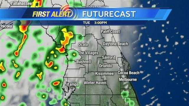 Hour-by-Hour Timeline: Severe storms pass through Central Florida