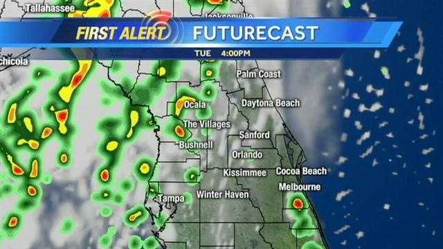 Hour-by-Hour Timeline: Severe storms pass through Central Florida