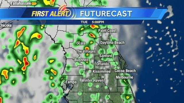 Hour-by-Hour Timeline: Severe storms pass through Central Florida