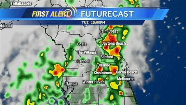 Hour-by-Hour Timeline: Severe storms pass through Central Florida