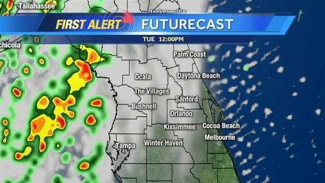 Hour-by-Hour Timeline: Severe storms pass through Central Florida