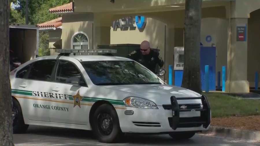 WESH 2 was there when the man accused of ripping off a woman at an ATM is hauled off to jail.