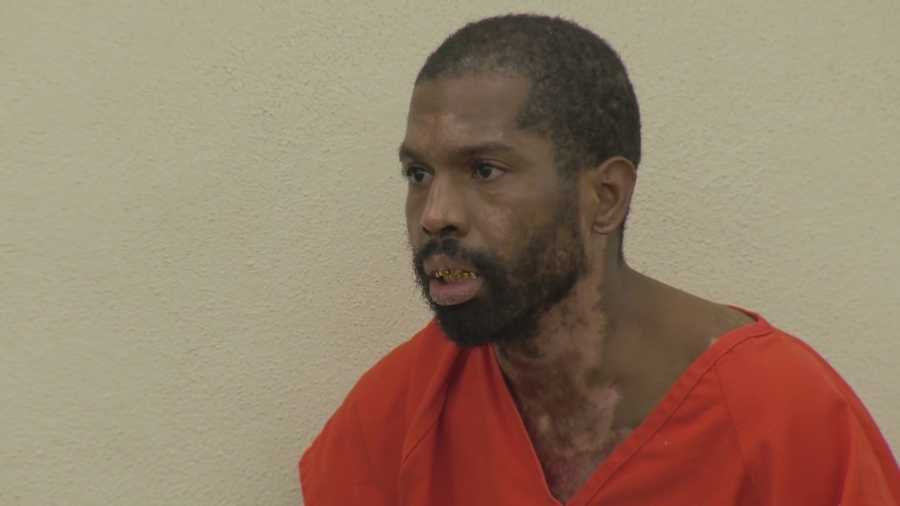 Arthur Avery, who is accused of setting fire to an apartment complex in South Daytona, appeared in court Wednesday to face seven charges of attempted murder.