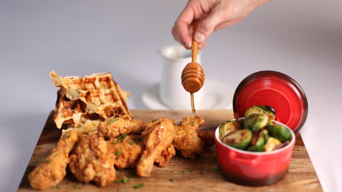 Here are 12 places to eat chicken and waffles in Orlando