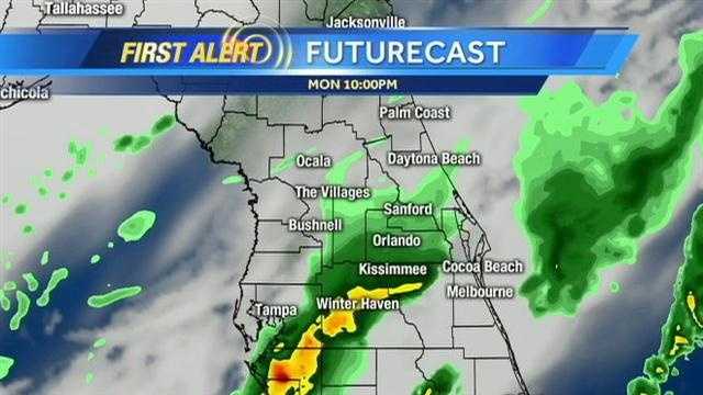 Hour-by-hour timeline: Storms in Central Florida