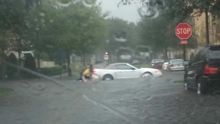 Flooding in Baldwin Park