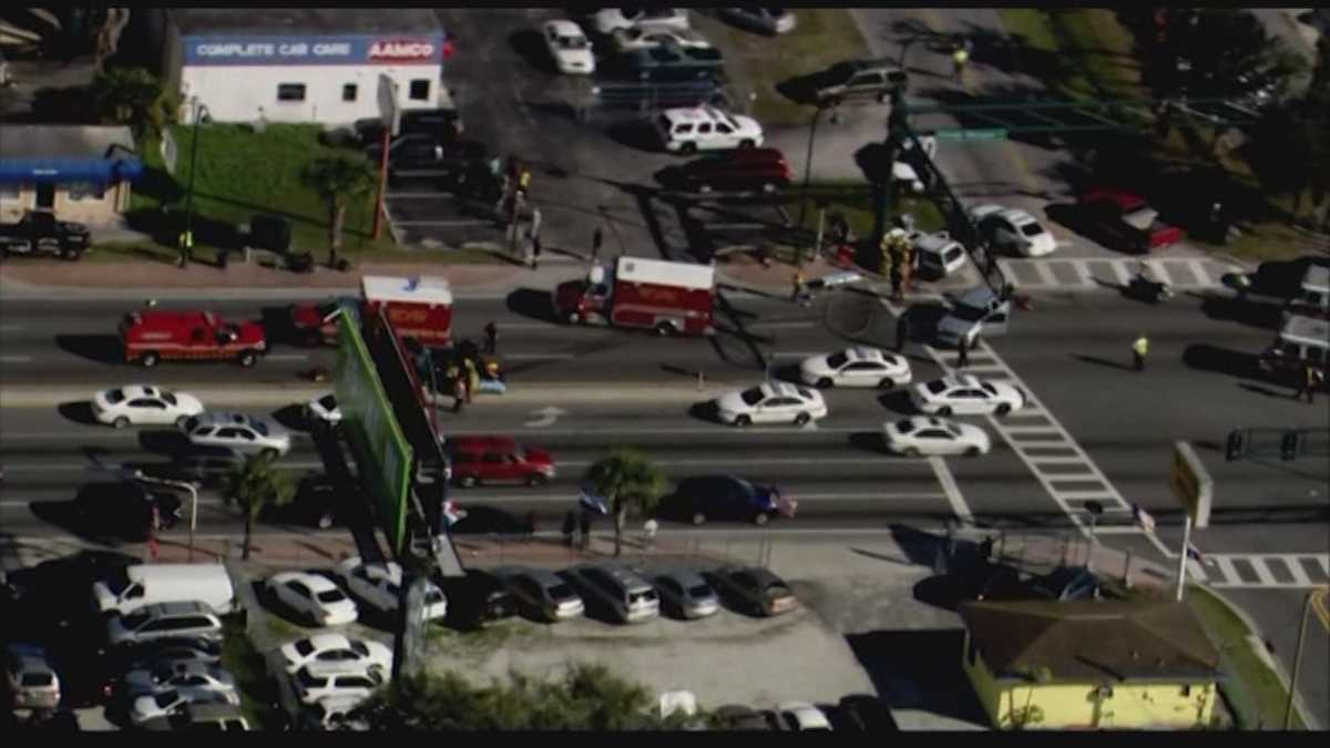 SO: 3 hospitalized after crash with unmarked deputy vehicle