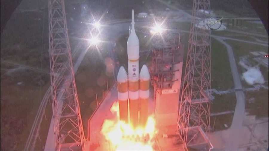 NASA's Orion spacecraft successfully launched from Cape Canaveral and landed in the Pacific Ocean on Friday morning.