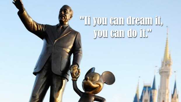 10 Walt Disney quotes to live by