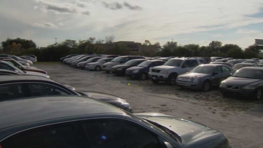 A parking business near the airport closed without warning, leaving some travelers stranded.