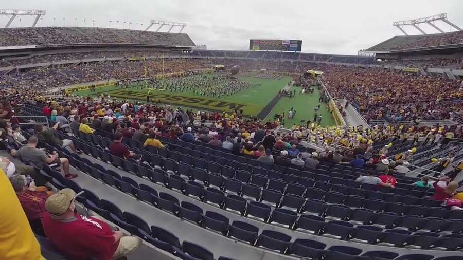 The Missouri Tigers took on the Minnesota Golden Gophers at the Buffalo Wild Wings Citrus Bowl on New Year’s Day.