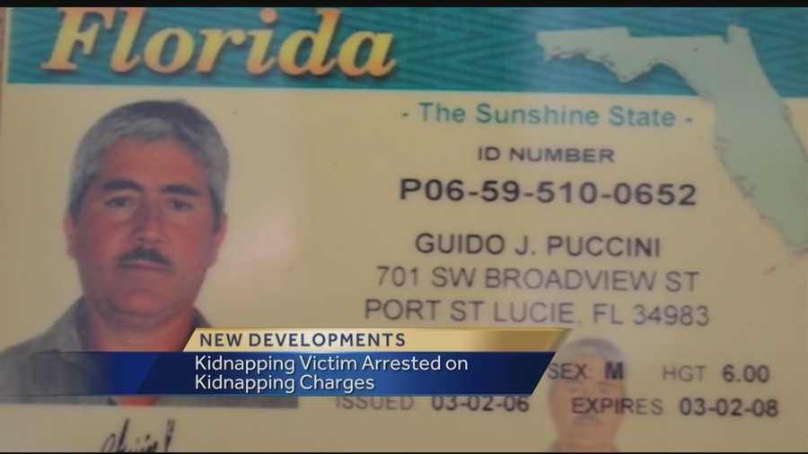 A man who was kidnapped with his wife from his home in November is facing his own legal problems. When Port St Lucie police investigated the kidnapping of the couple from their home in November, they had no idea that evidence found there would reveal that the husband was living under an alias and was wanted on a child sex conviction in Arizona 22 years ago.