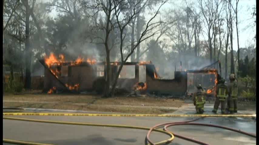 The Orange Park Fire Department set fire to a Florida home where a 7-year-old girl was killed in 2009.