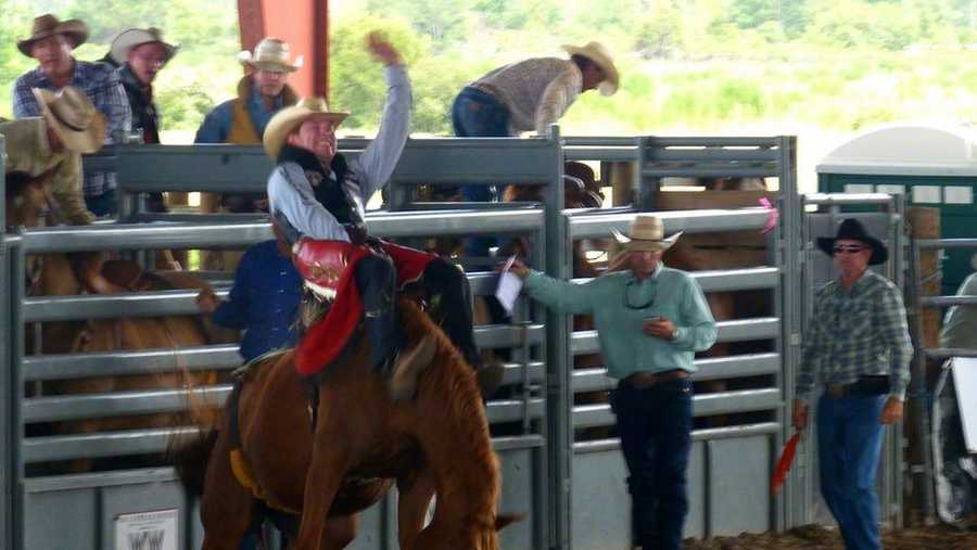 Photo of the Silver Spurs Rodeo in Florida by Rusty Clark.