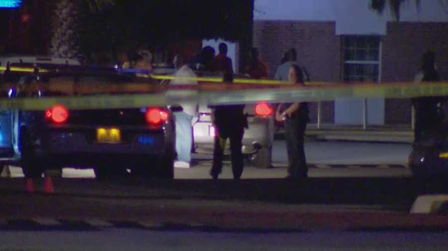 Police are searching for a suspect after three people were shot at Bethune-Cookman University on Monday evening.