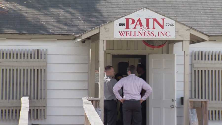 Only WESH 2 was there when a local pain clinic was raided for the second time in a month.