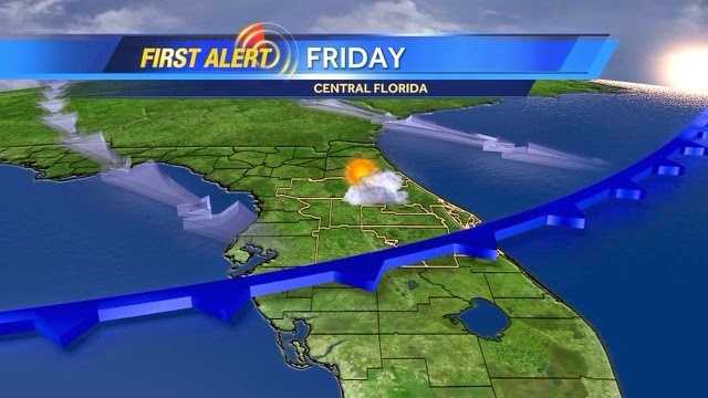 Why don't cold fronts always make Florida cold?