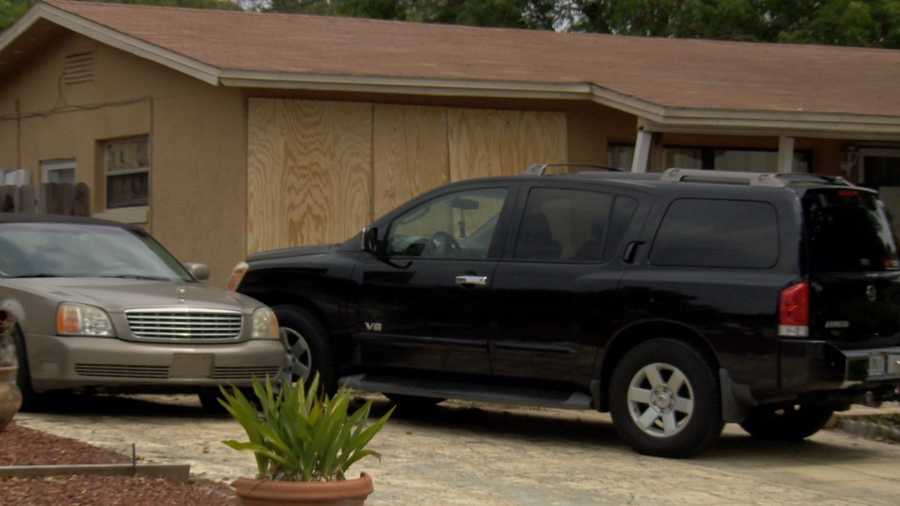 A house had to be boarded up after a vehicle crashed into a home near Altamonte Springs early Saturday morning. The Florida Highway Patrol is trying to find the drivers, who fled from the scene.