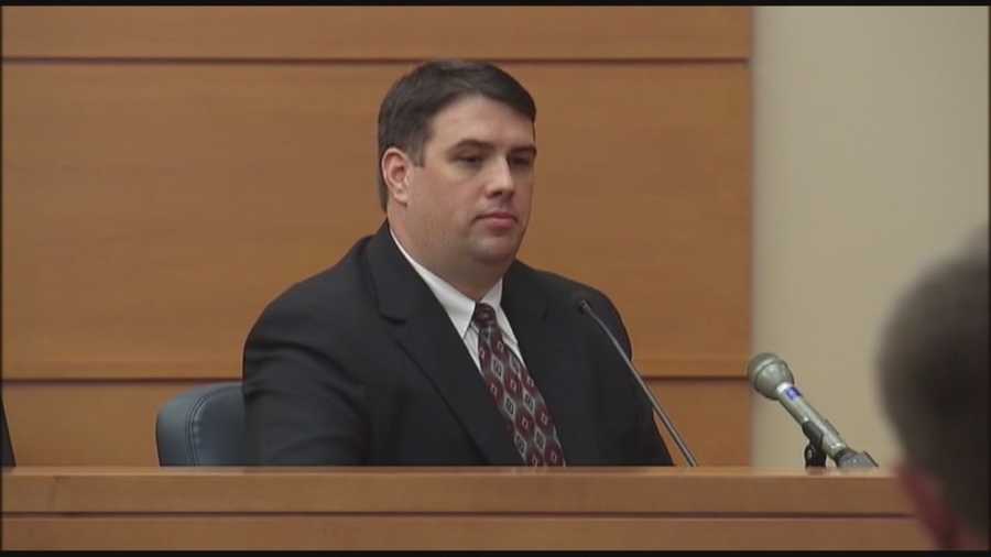 A former Lake County Sheriff's Office deputy accused of raping a woman took the stand in his own defense Wednesday.