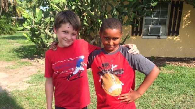 Boys rescue babies from burning home, officials say