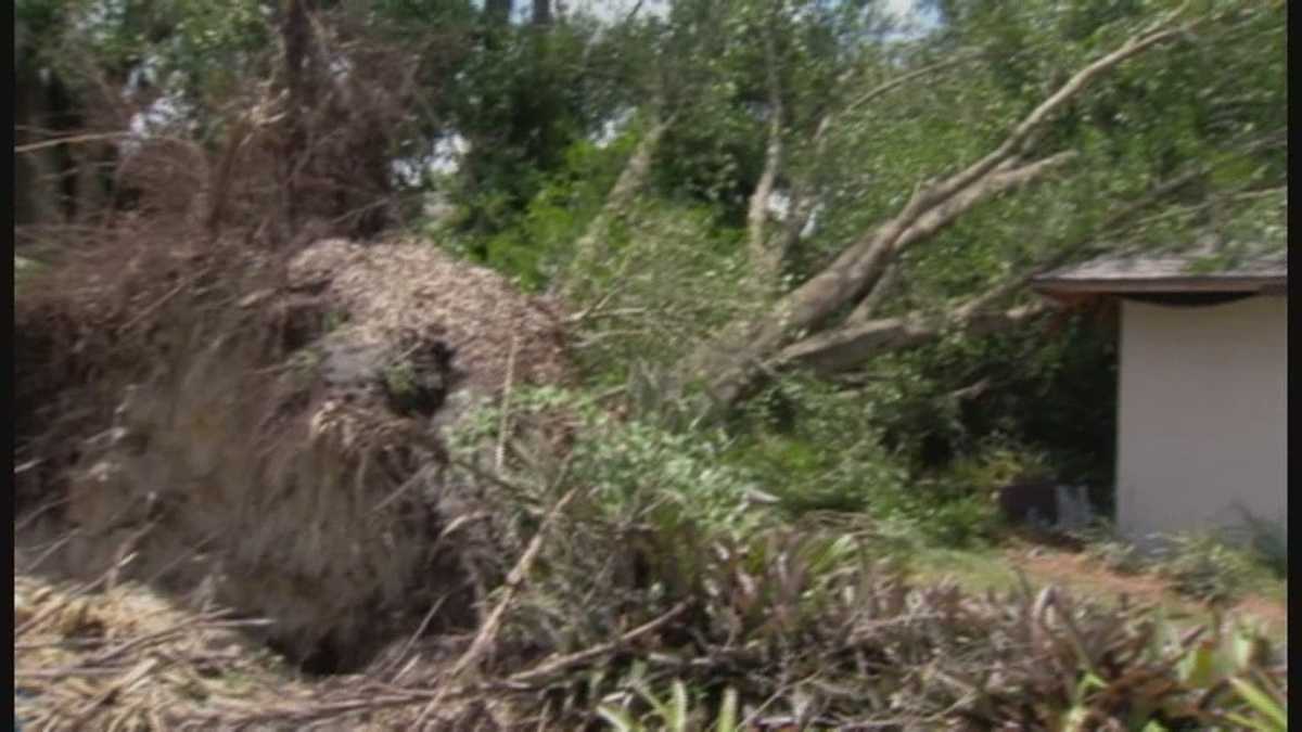 Homes Damaged In Storm