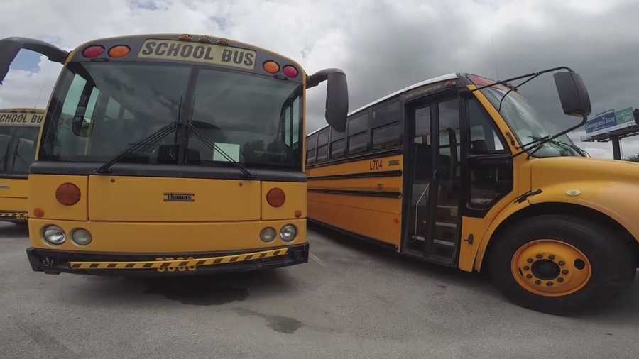 Florida state law says that any student who lives two or more miles away from school will have transportation made available to them. Schools in Lake County took steps to help even more students this week. Gail Paschall-Brown (@gpbwesh) has the story.
