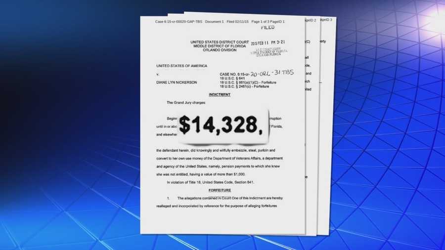 A Brevard County woman who admitted to keeping thousands of tax dollars intended for a veteran who had been dead for more than a year learned her fate Friday in federal court. Bob Kealing (@bobkealingwesh) has the story.