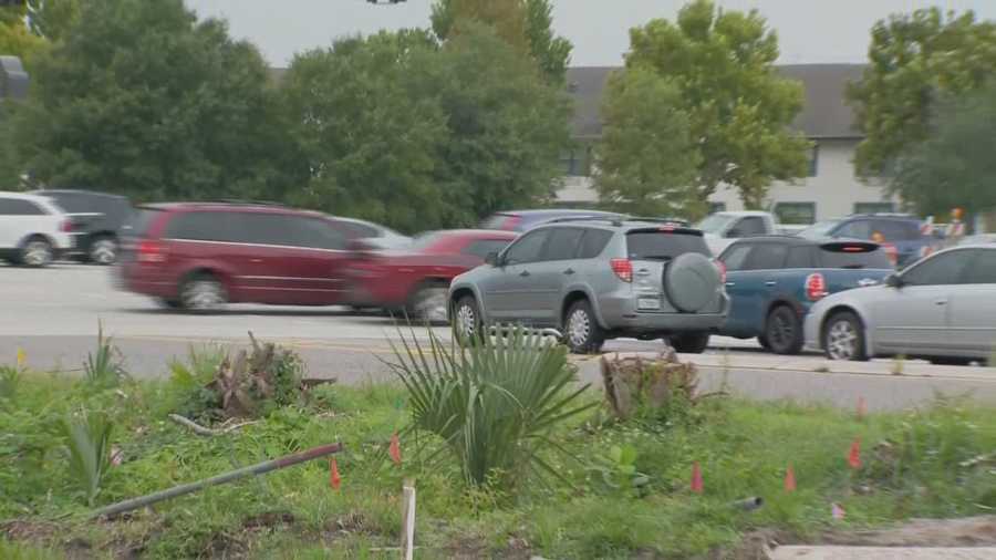 Weather has delayed construction on the new eastbound lanes of Maitland Boulevard. Dave McDaniel (@WESHMcDaniel) has the story.